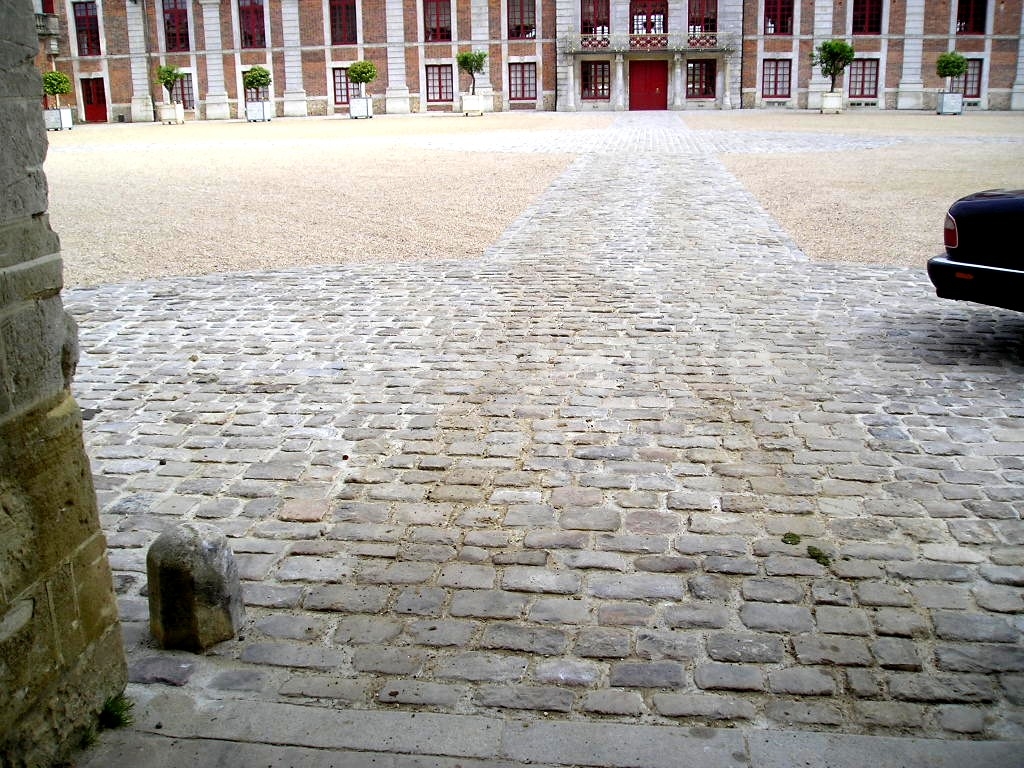 pavés de grès de Fontainebleau 13 à 20 - Château champs de bataille 27